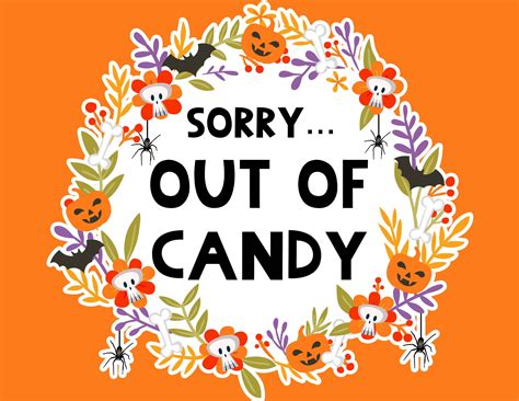 Witchy Ways to Display Your Halloween Candy with a Witch Better Have My Candy Sign